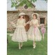 With Puji Letters and Poems-Breeze on Roses Blouse Skirt Underbust JSK OP and Sets(Pre-Order/Full Payment Without Shipping)